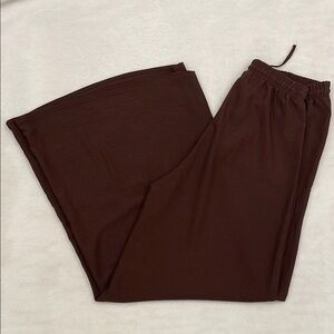 Altar’d State Brown drawstring Wide-Leg Pants Spring summer pants medium